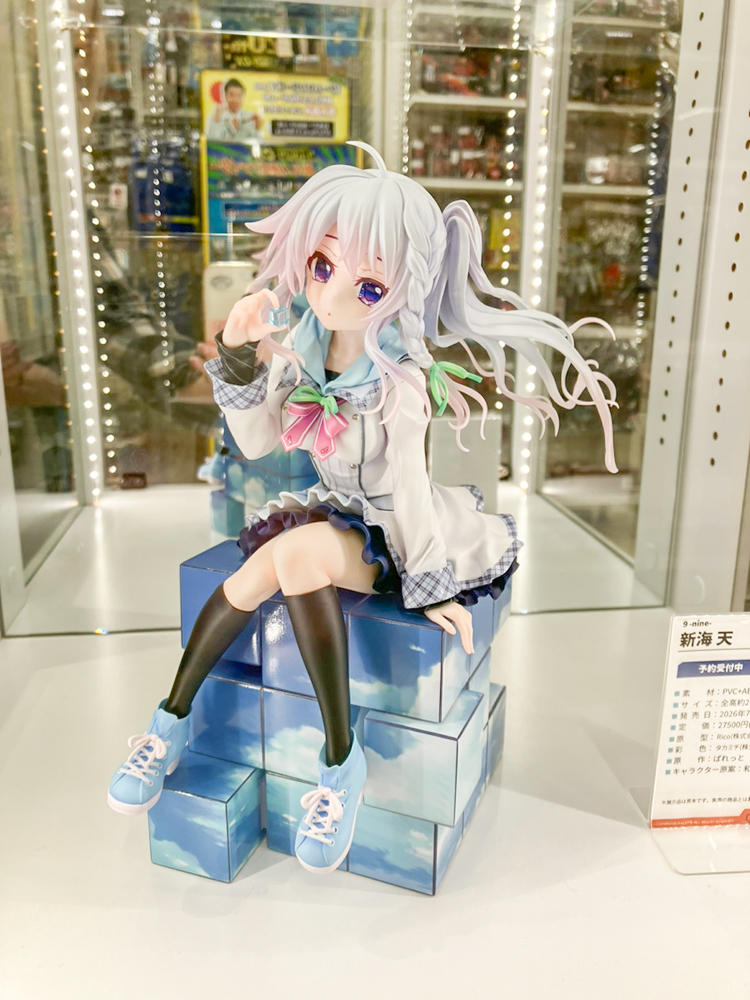 あみあみ秋葉原ラジオ会館店】 QUADRAT様の「9-nine- 新海天 1/7 完成