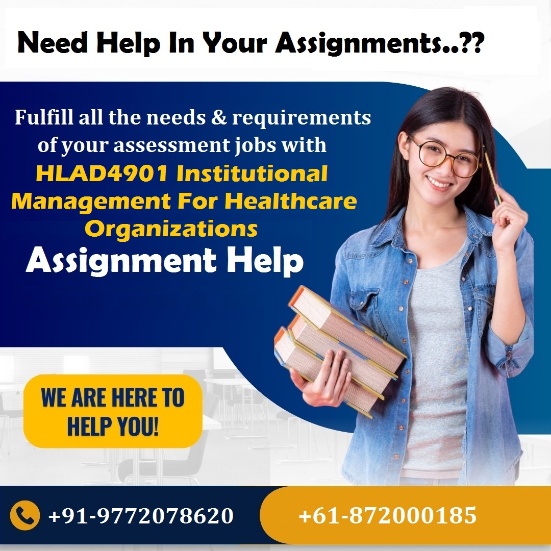Grace10Anderson's tweet image. Need help with HLAD4901 Institutional Management for Healthcare Organizations assignments? Contact us today and take a step towards academic success! #HLAD4901 #OnlineTutoring #CourseHelp #AssessmentHelp #TopWritingService #HomeworkHelp #AssignmentHelp #GovernorsStateUniversity