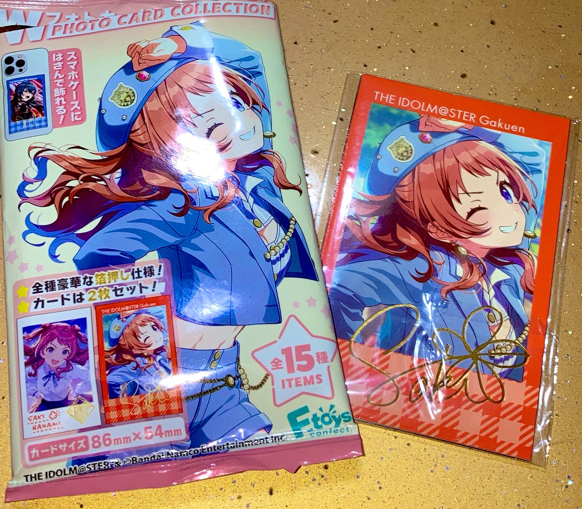 今日の学マス】 フォトカードコレクション🌺 トップアイドルの直筆（風