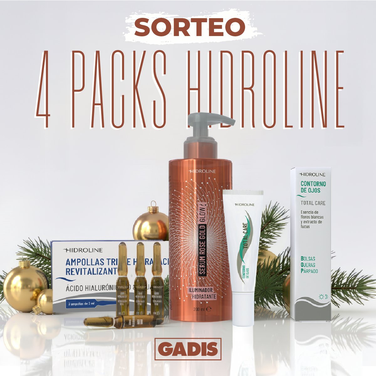 gadis's tweet image. ★ SORTEO ★

¡Gana fantásticos packs de productos Hidroline! Es muy sencillo entrar en el sorteo:

➤ Sigue a @gadis
➤ Haz RT a esta publicación

¡Participa hasta el 11/12!

Bases en nuestra web.