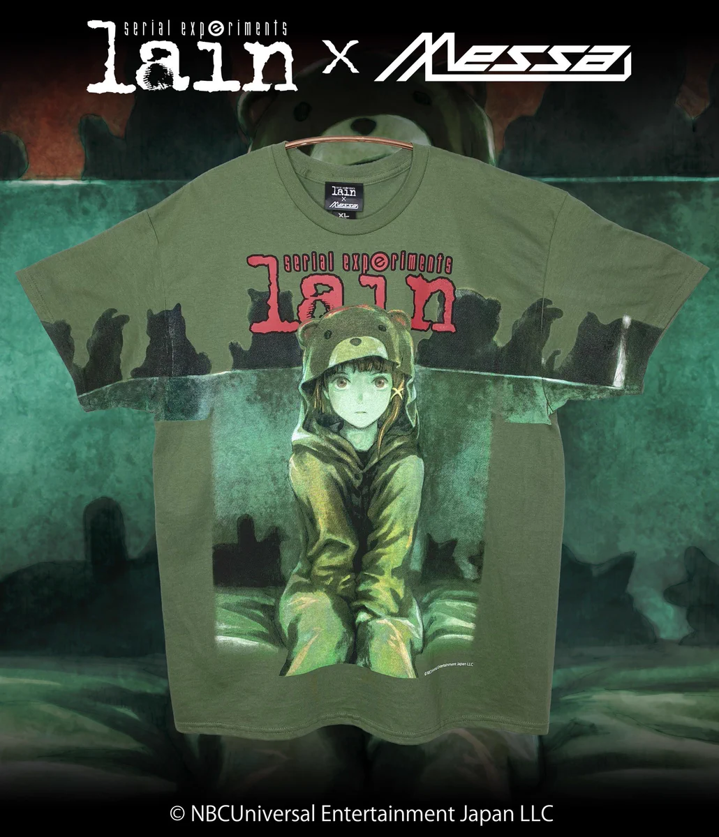 灰羽連盟×messa store 長袖Tシャツ XL Messa lain ファッション 灰羽連盟 tシャツ メッサストア messa store