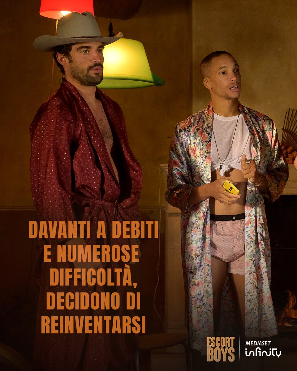 MedInfinityIT's tweet photo. A volte per salvare ciò che ami devi mettere in discussione tutto 🔥 Siete pronti a scoprire come andrà a finire? 😏

La prima stagione di #EscortBoys è disponibile gratis su Mediaset Infinity! https://t.co/fVjUkeiCfd