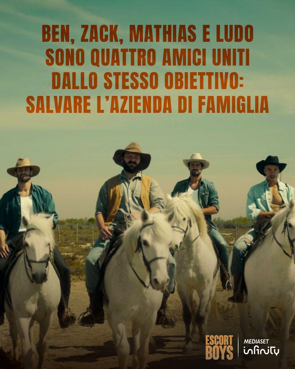 MedInfinityIT's tweet photo. A volte per salvare ciò che ami devi mettere in discussione tutto 🔥 Siete pronti a scoprire come andrà a finire? 😏

La prima stagione di #EscortBoys è disponibile gratis su Mediaset Infinity! https://t.co/fVjUkeiCfd