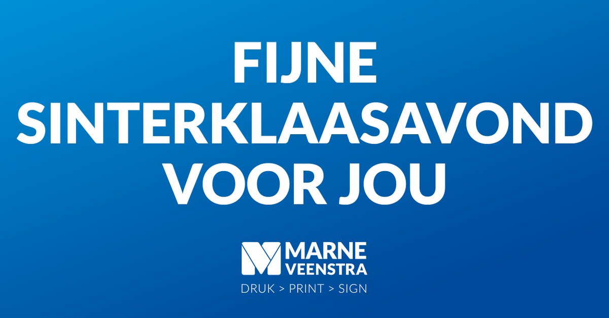 Fijne sinterklaasavond voor jou!
