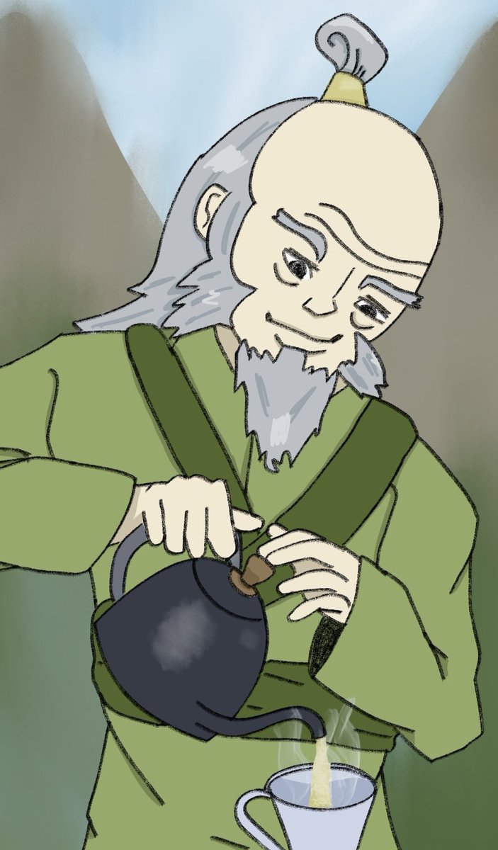I started watching Avatar again #AvatarTheLastAirbender #Iroh