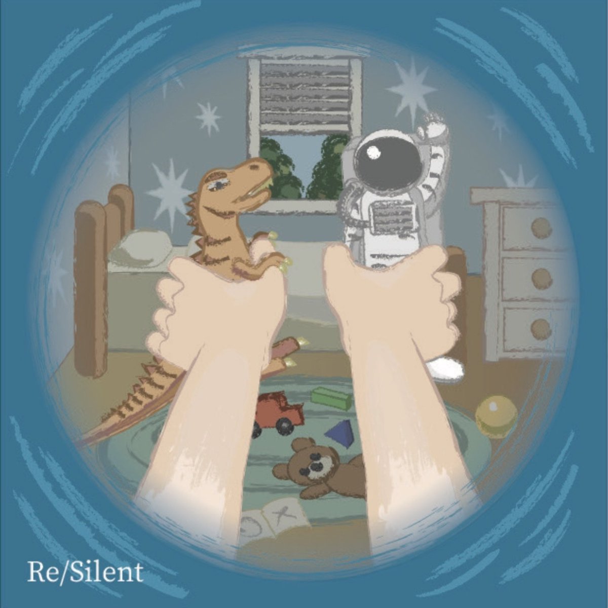 EveningMans's tweet photo. 5th single「Re/Silent」を12/10（水）0時〜配信いたします。

そしてこの楽曲でRe:Evening mansとしての活動を終了にします。
これまで関わってくださった皆様、本当にありがとうございました！

収録曲
1. Re
2. Silent

ジャケット写真←@tmm811krn615 https://t.co/mahyGHkhge