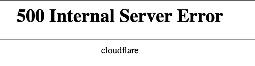 RayLin's tweet image. bro cloudflare please