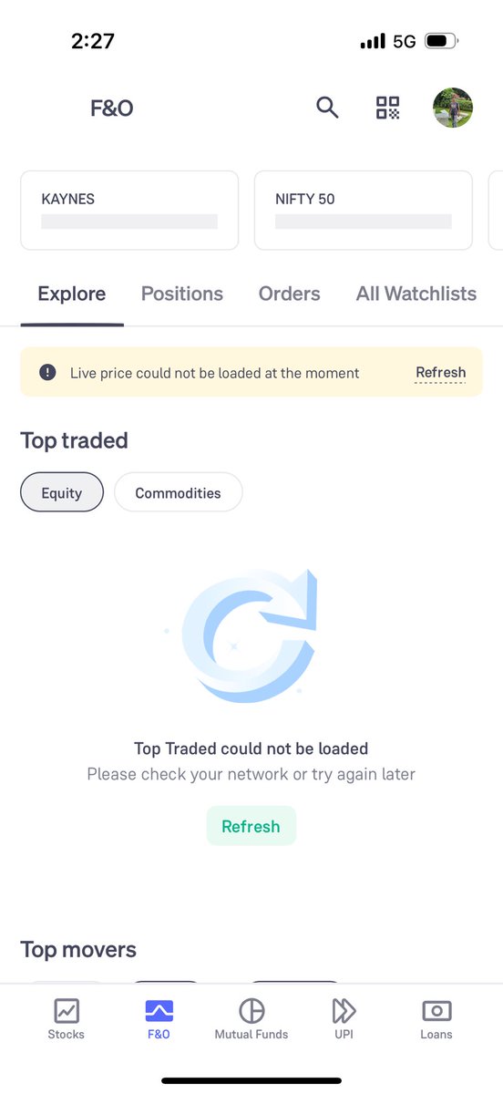 We will b facing lot of losses due to your down server <a href="/_groww/">Groww</a> . Worst platform