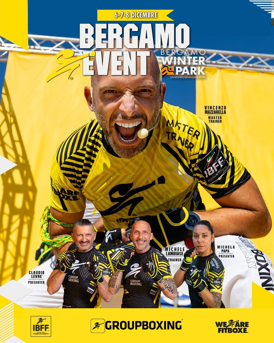 ibffofficial's tweet image. Un altro super weekend targato IBFF sta per partire !
Vi aspettiamo tutti a #BergamoWinterPark 
#Fitboxe #Ibff #Italy