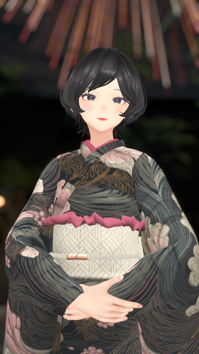 柄が多いのでいろんなシチュで着まわせるのが良き…
#DRIPVR 
#kirisaki3D