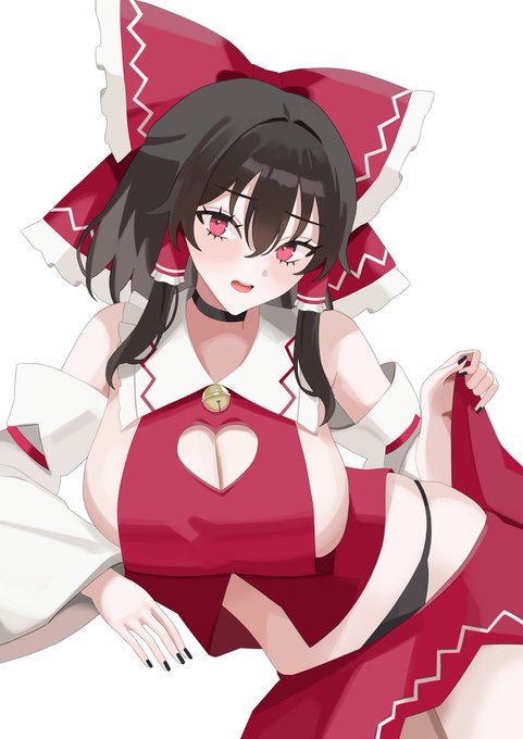 霊夢と添い寝 #東方Project #博麗霊夢