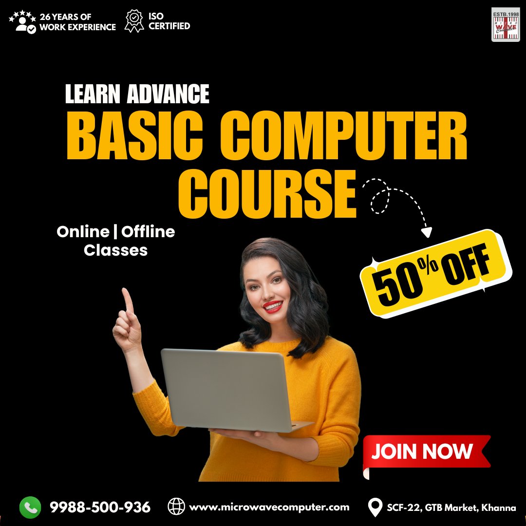 digitalkir48056's tweet image. A basic computer course introduces foundational skills in using computers and common software.
It covers essential topics like operating systems, typing, internet use, and productivity tools.
#basiccomputercoursenearme #basiccomputercourseforbeginnersnearme
