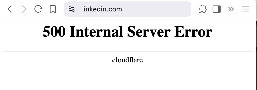 Está caidísmo <a href="/Cloudflare/">Cloudflare</a> ? O es que <a href="/Tebasjavier/">Javier Tebas Medrano</a> está interviniendo ahora también en horario laboral?