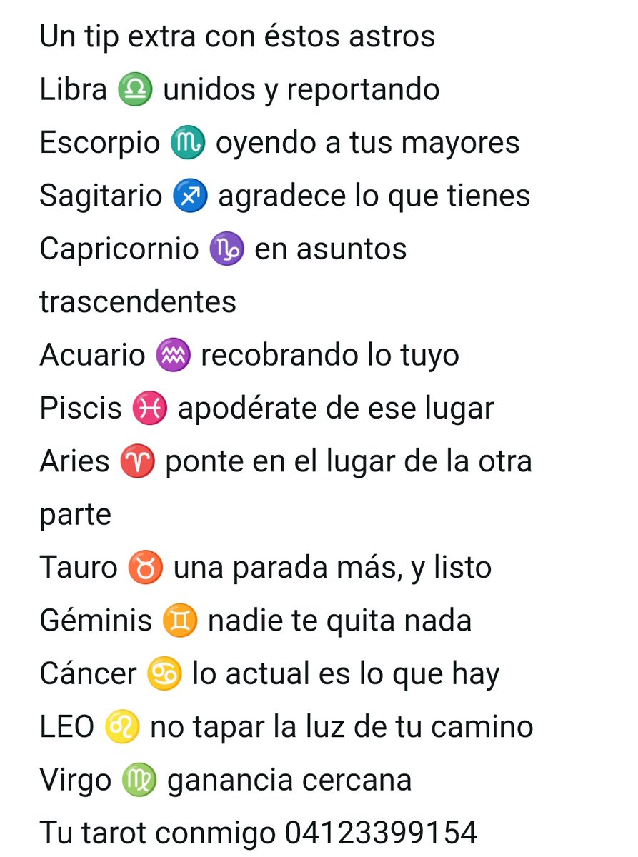 andreacaricatto's tweet photo. Me da otro tip antes del amanecer? 
Para el fin de semana? 
Anota y guarda el post 
♈♉♊♓♒♑♐♏♎♍♌♋ https://t.co/5wRGtgPyRP