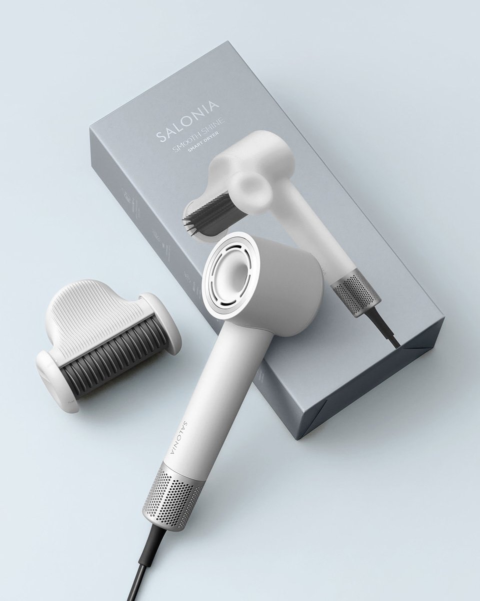 新発売のスムースシャインスマートドライヤー グレーとアッシュ
