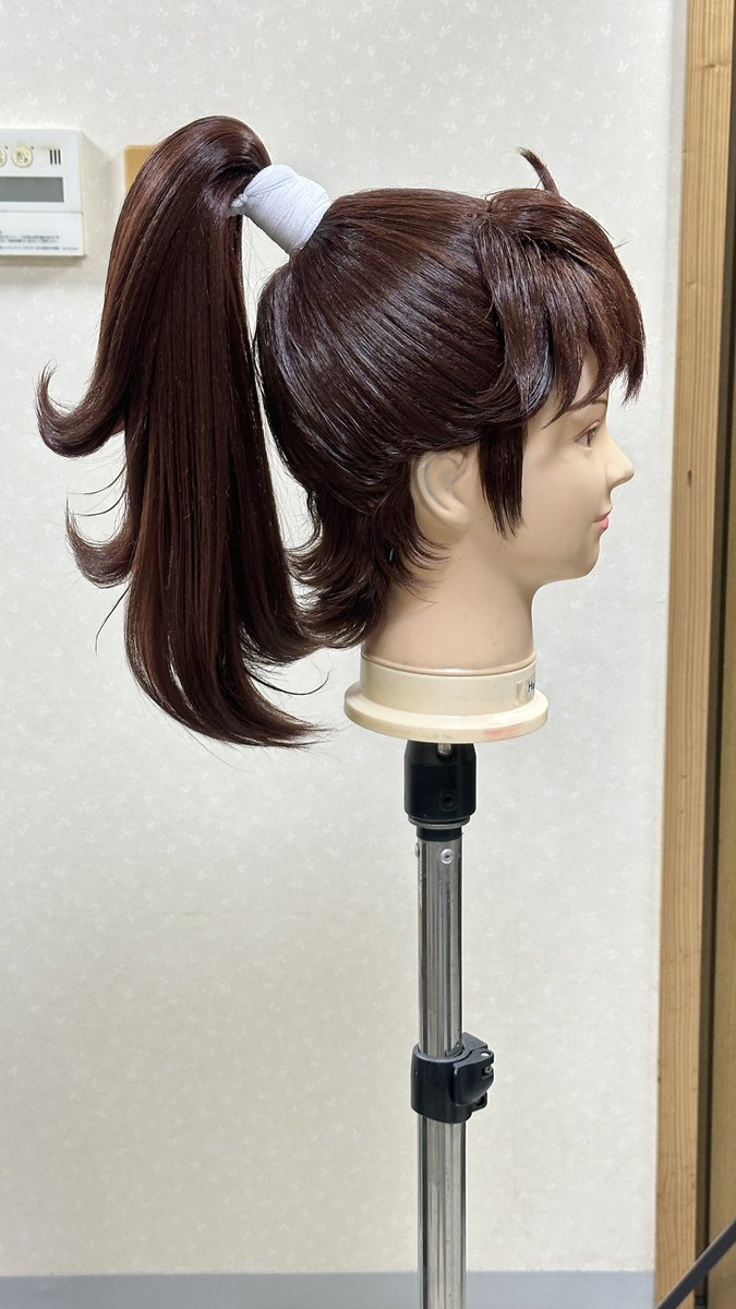 忍たま 乱太郎 土井 半助 (19歳ver.)風ウィッグセットをさせて頂きまし