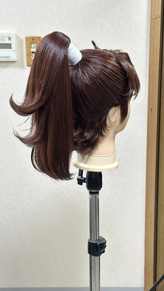 忍たま 乱太郎 土井 半助 (19歳ver.)風ウィッグセットをさせて頂きまし