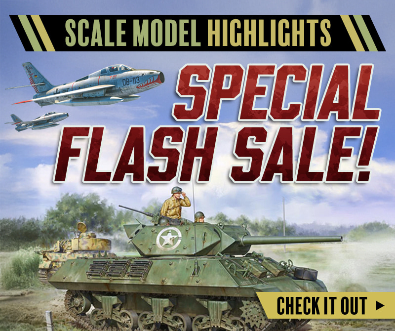 🚨 FLASH SALE ALERT! 🚨 

Don't miss the HLJ Special Scale Flash Sale! We've dropped prices on a selection of incredibly cool kits! This special pricing on rare stock is guaranteed to be your last chance. Shop now before these kits vanish forever!

🔗 shop.hlj.com/4pQsaNg 🔗