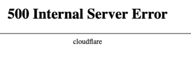 Love it - #cloudflare #down