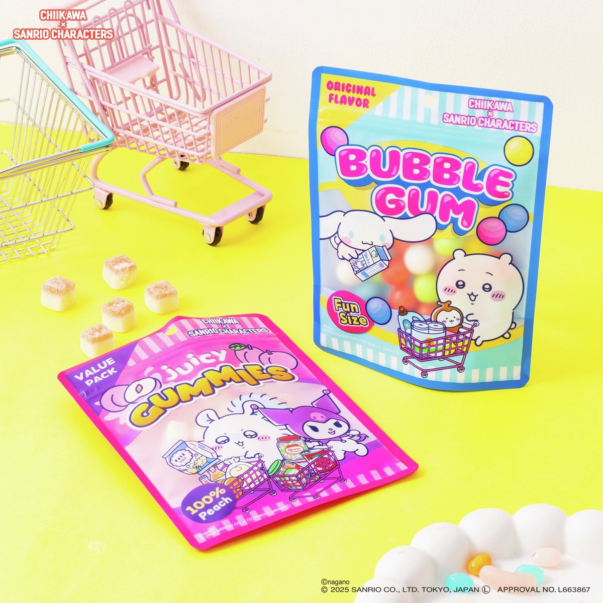 🍎新商品🍎 『#ちいかわ×#サンリオ キャラクターズ スーパーマーケット