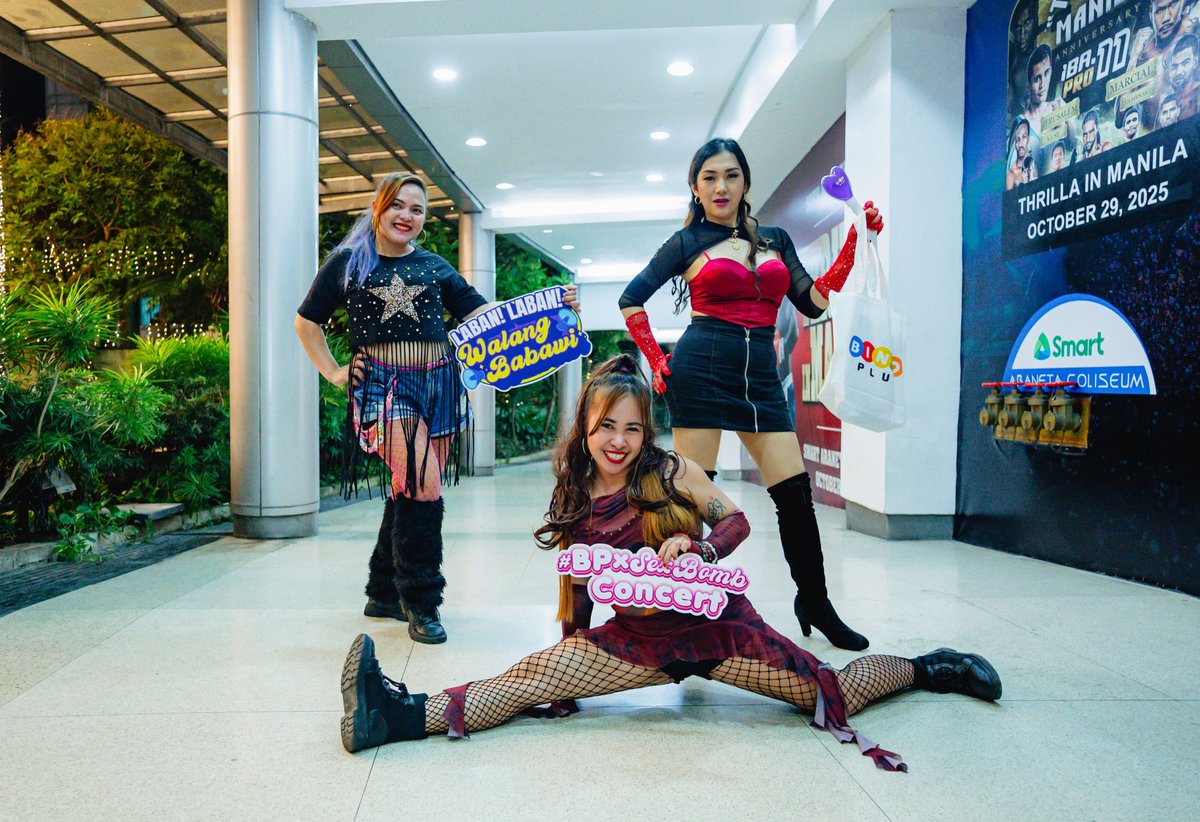 Bingoplusph's tweet photo. NAKAPUNTA BA KAYO SA DAY 1 NG BingoPlus x Sexbomb Pasko Sayahan Mall Show? 🎉

Grabe ang saya — fun activities at winners left and right! Tuloy-tuloy pa tayo hanggang Dec 7, kaya humabol na!

Presented by BingoPlus.
#BPxSexBombFUN #BPxSexbombMallShow #BPxSexbombLightUpTheXmasTree https://t.co/2hDUo0uP11