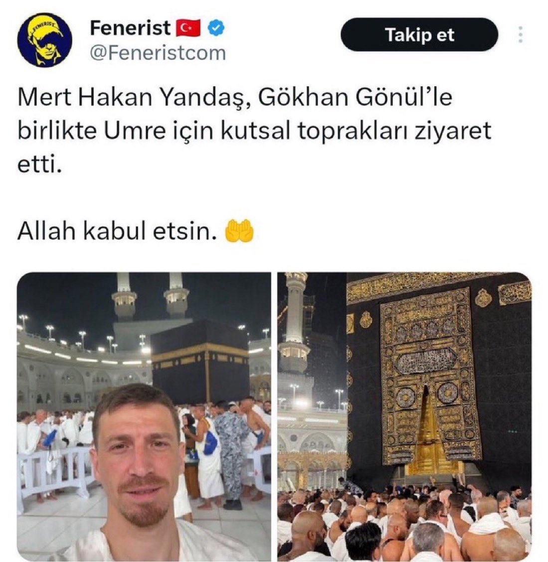 İkisi de paket. Allah kabul etsin. 🙏