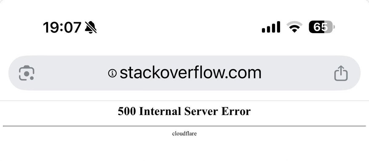 Sorry to anyone attempting to access <a href="/haveibeenpwned/">Have I Been Pwned</a> right now, looks like <a href="/Cloudflare/">Cloudflare</a> is having an outage that extends well beyond just us
