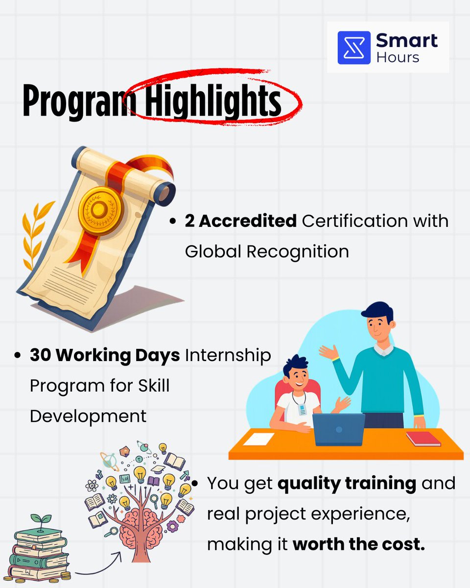 smarthours_offl's tweet photo. 🎨✨ Launching our UI/UX Design Internship Program!
Gain hands-on experience, design real products, build a portfolio &amp; learn from industry experts.
Your journey to becoming a UI/UX designer starts here. 🚀

#UIUX #Internship #DesignCareers #Intellectsera https://t.co/jYPNyayDwn