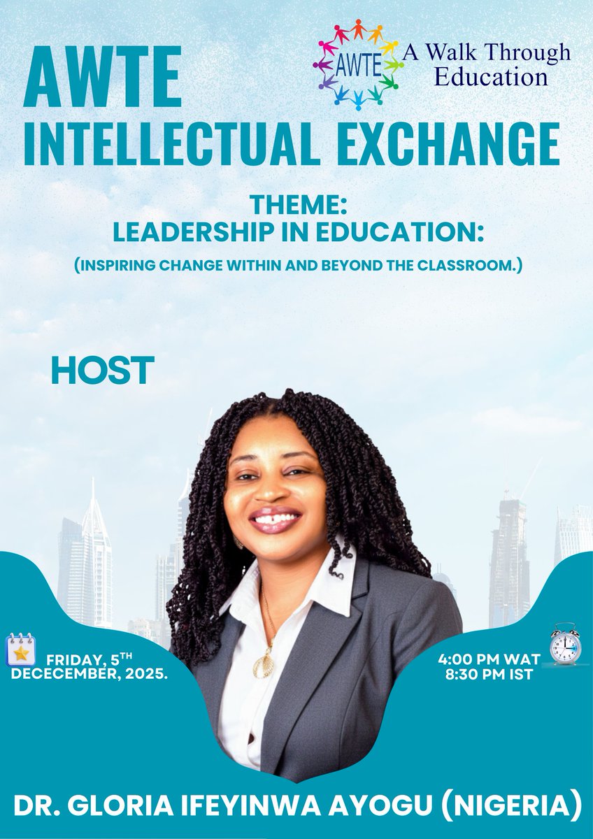 You’re Invited to an Inspiring AWTE Intellectual Exchange!