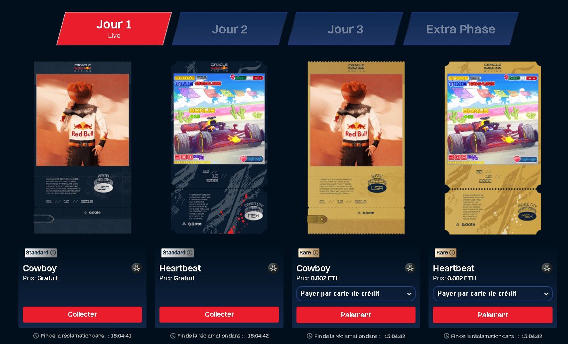 🚨N'oubliez pas de collecter les NFT "In The Moment" du dernier round à Abu Dhabi sur <a href="/Gate/">Gate</a> 
Vous pouvez en collecter gratuitement pendant 3 jours et ça commence aujourd'hui
C'est sur <a href="/AbstractChain/">Abstract</a> et peut-être qu'il y aura une récompense (badge?) pour ceux qui les ont tous?