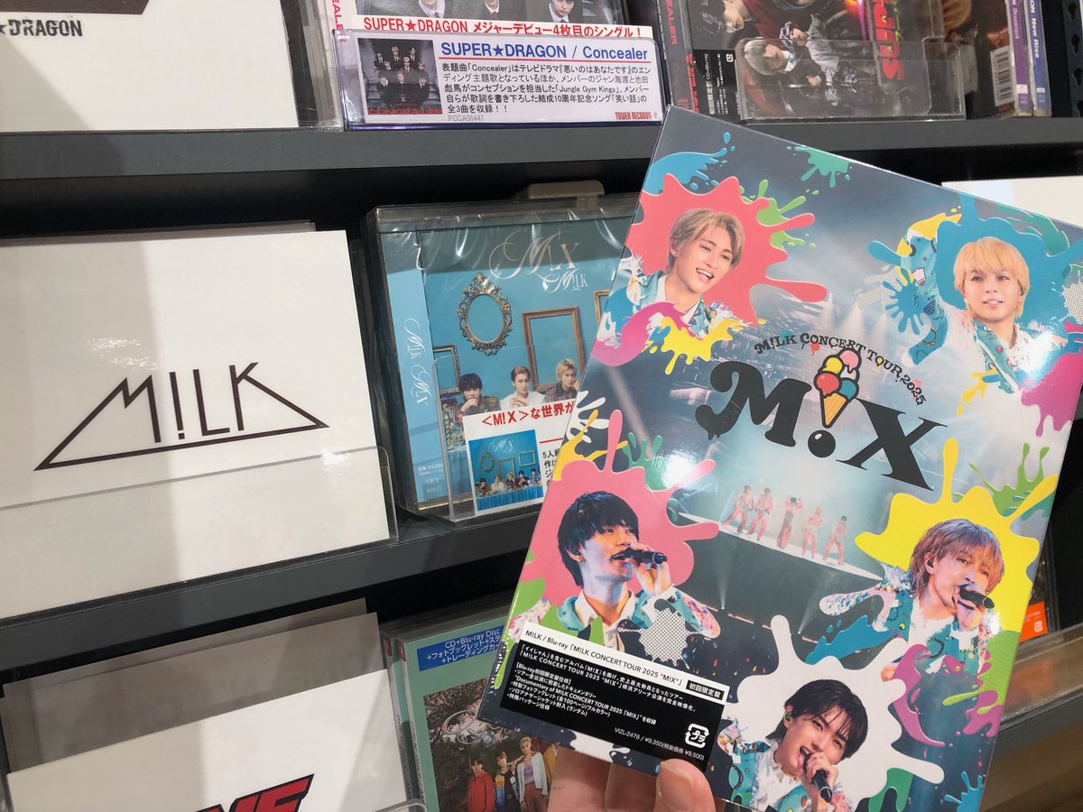 MILK】 ／ ライブBlu-ray&DVD 『M!LK CONCERT TOUR 2025 「M!X」』 大