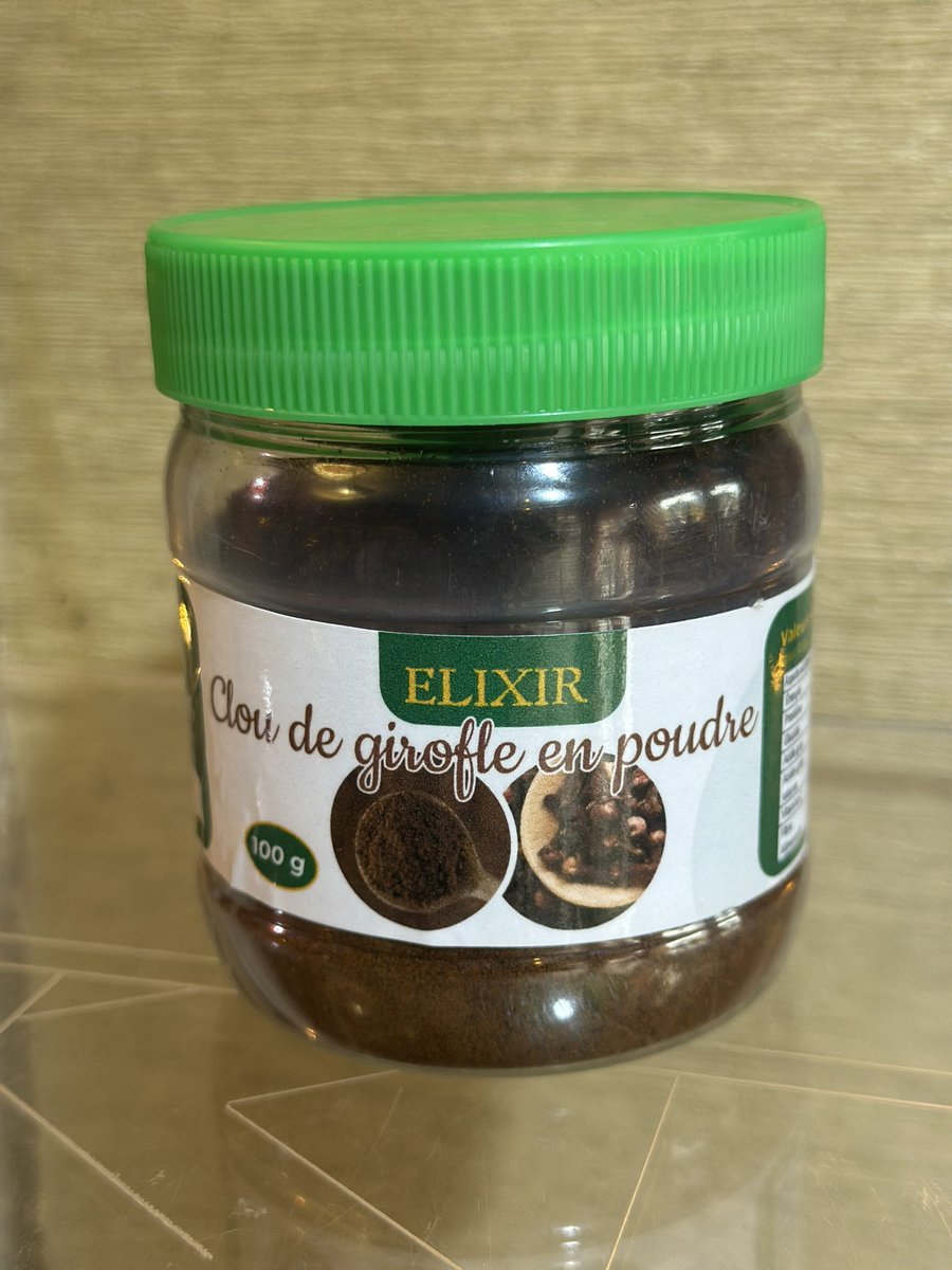 Like si tu aimes le clou de girofle 😁

📍Disponible chez nous 

📌La vitrine des marques camerounaises - Achetez local, vivez l’original 🇨🇲