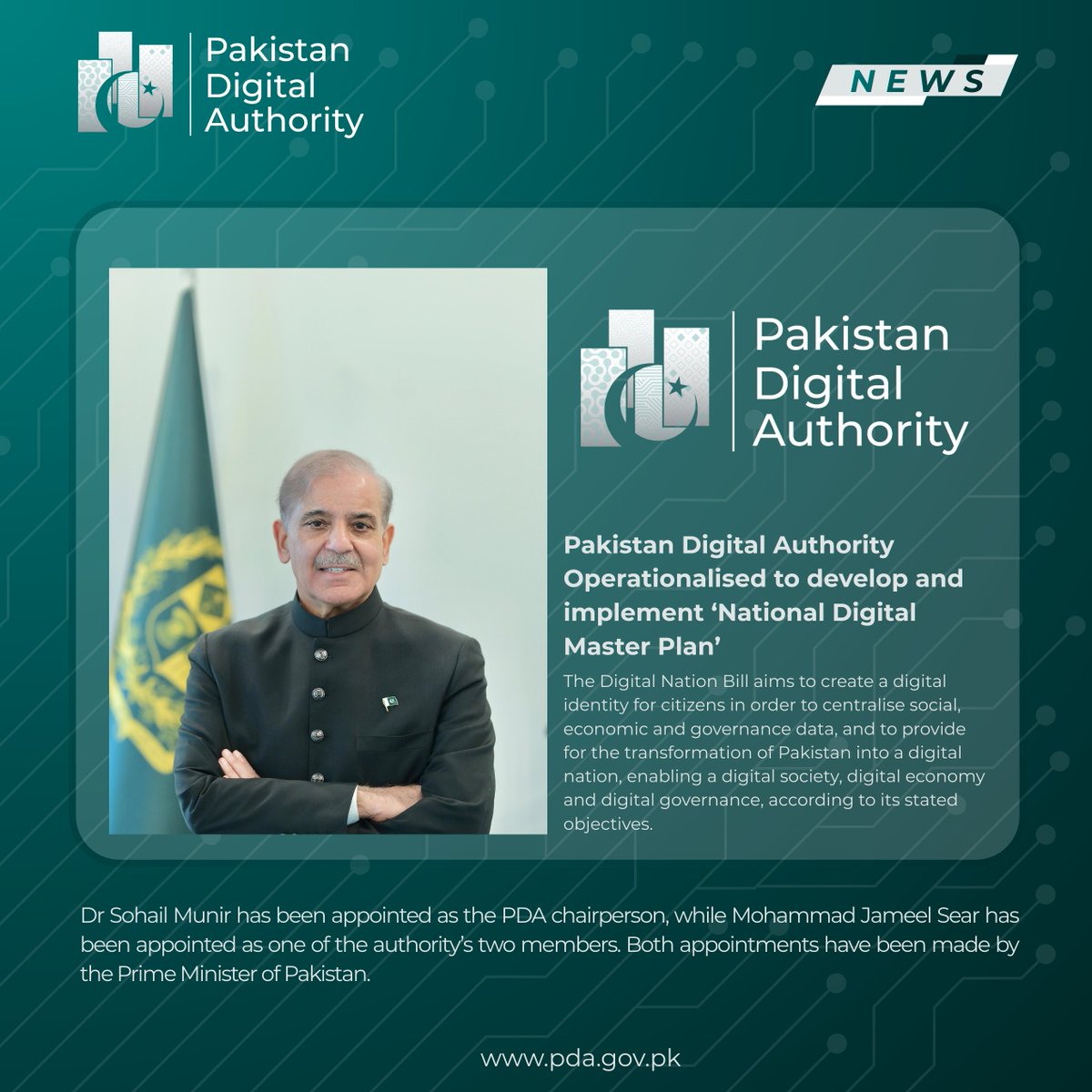 Pakistan Digital Authority tweet media