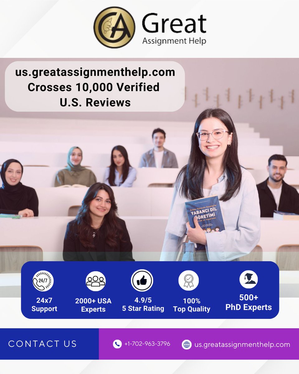 AssignmentGreat's tweet image. 🎉 10,000+ Verified U.S. Reviews!
us.greatassignmenthelp.com celebrates a major milestone—trusted by thousands of students for quality, timely academic support.
🔗 PR: openpr.com/news/4300767/u…
📞 +1 702 963 3796

#GreatAssignmentHelp #AssignmentHelpUSA #StudentSuccess #StudySmart