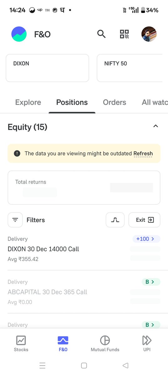 samdariya_amith's tweet photo. @_groww I need my refund immediately, else I'll make you pay big time, I've incurred a huge loss &amp; these B@&amp;t@rds are saying it's a global issue &amp; they can't help it, don't worry I'll help you in court! https://t.co/xfPQSoBjj4