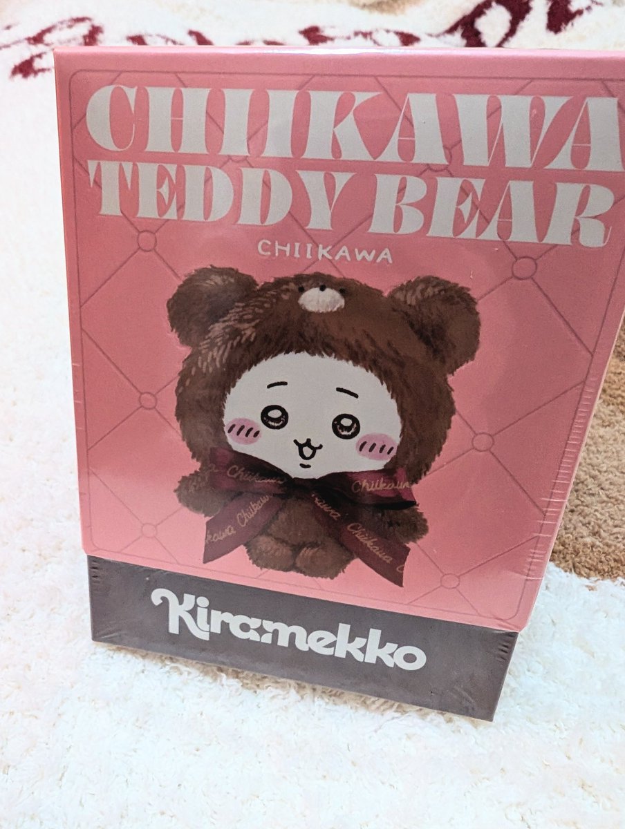 Manyo_0122's tweet photo. きらめっこちいかわ届いた〜♡可愛くて大満足！顔の部分は固い https://t.co/UhRsCHUFyX