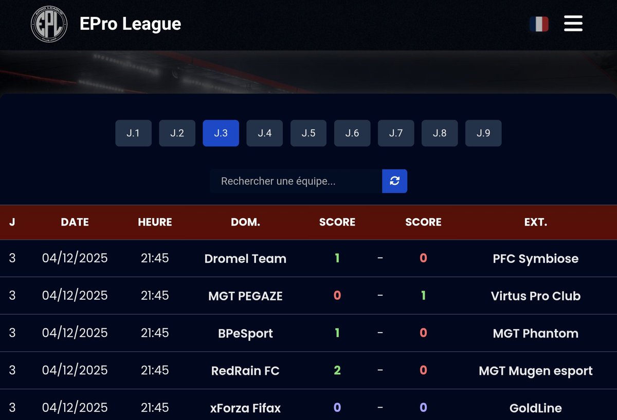 EPro League tweet media