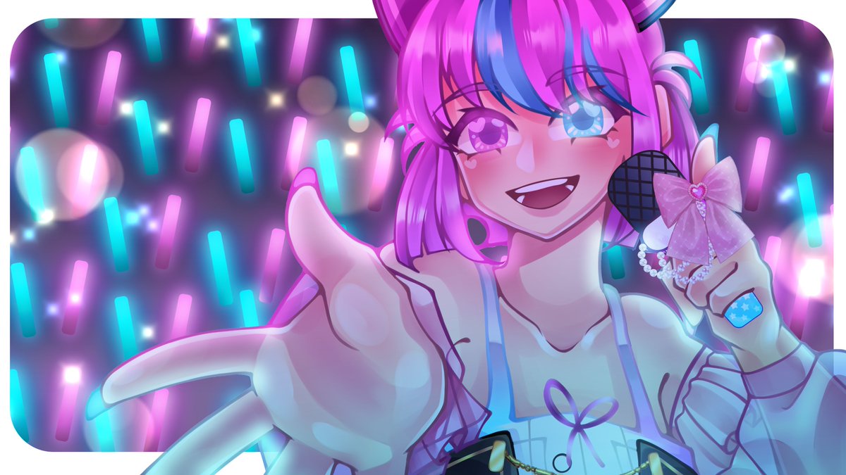 Tomorrow is the big day! (well i guess today) See you for my anniversary stream and new model debut!

6pm est twitch.tv/pinkis_games
🎨 by <a href="/LoreinkDeezNuts/">Loreink 🔪🪽Comms grind</a>