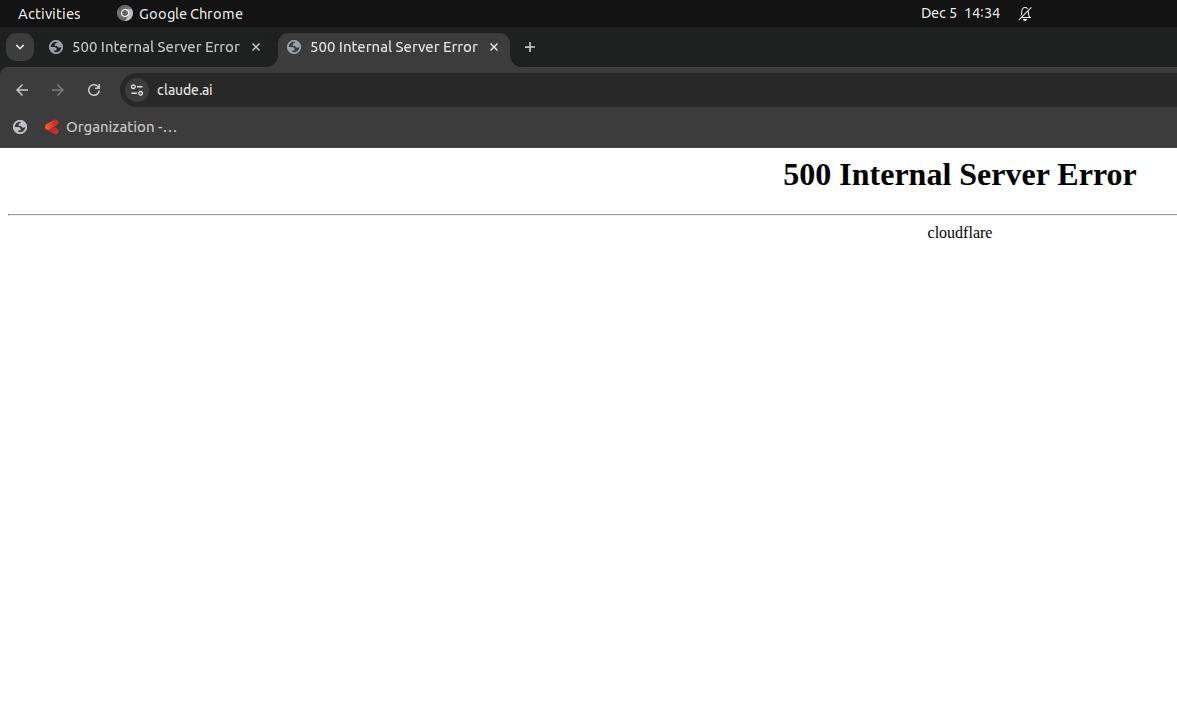 uttam_py's tweet image. Most of the apps are down due to @Cloudflare 
#cloudflaredown