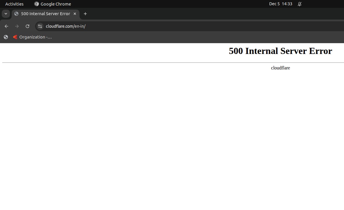 uttam_py's tweet image. Most of the apps are down due to @Cloudflare 
#cloudflaredown