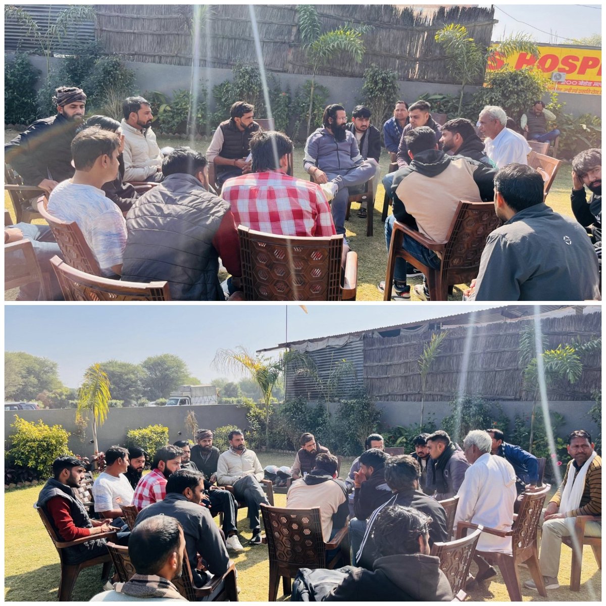 आज भाजपा प्रधान कार्यालय, खोजावाला मोड़ पर अपनों से मुलाकात करके समस्याओं को सुना और निस्तारण हेतु अधिकारियों को कहा।

#उपेन_अपनों_में 
#Shahpura 
#Jaipur_Rural