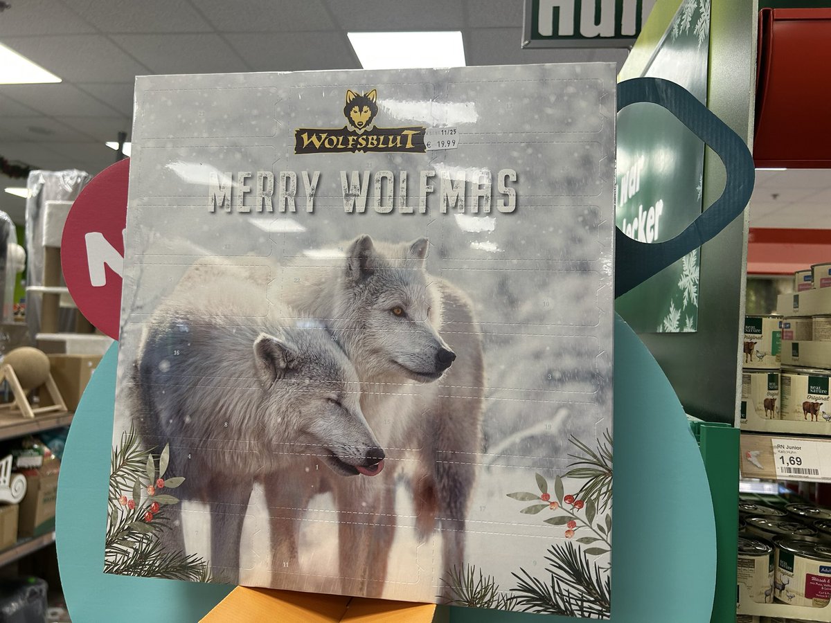 Für den Wolf in der Familie ☺️