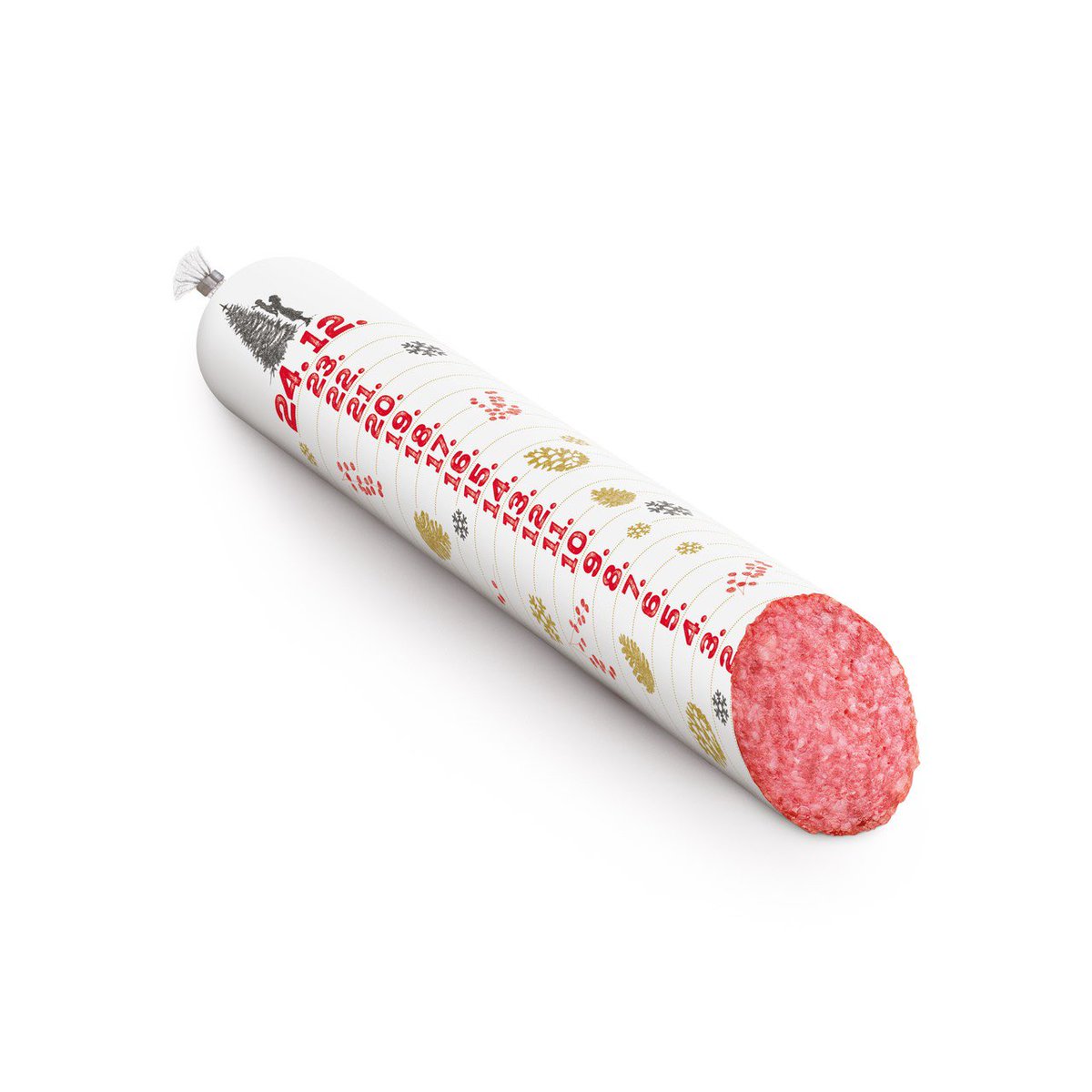 Cooleach's tweet image. Всем моим братьям салам (адвентный)! Узнал, что в Чехии продается колбасный адвент-календарь. Отрезаешь и ешь строго по кусочку в сутки, но не потому что иначе мама наругает, а считая дни до Рождества.