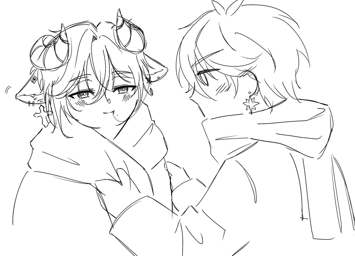 ☄️ : หน้าหนาวแล้วพันผ้าพันคอเองไม่เป็นรึไง (˶` ᴖ ´˶)
🐑 : ครับ (˶ᵔ ᵕ ᵔ˶)

#BaabelArt #Zenbolic