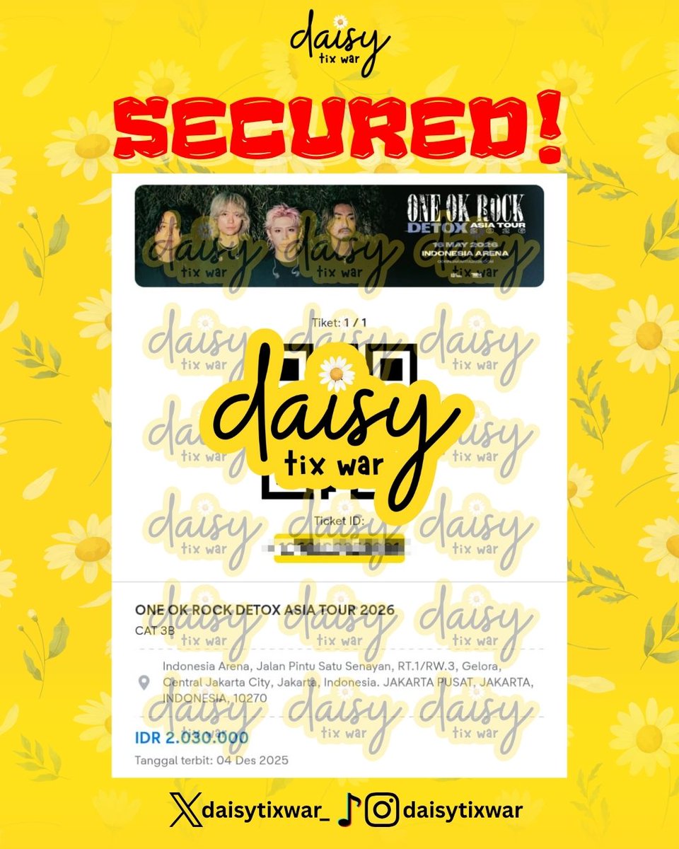 JASA WAR TIKET tweet media