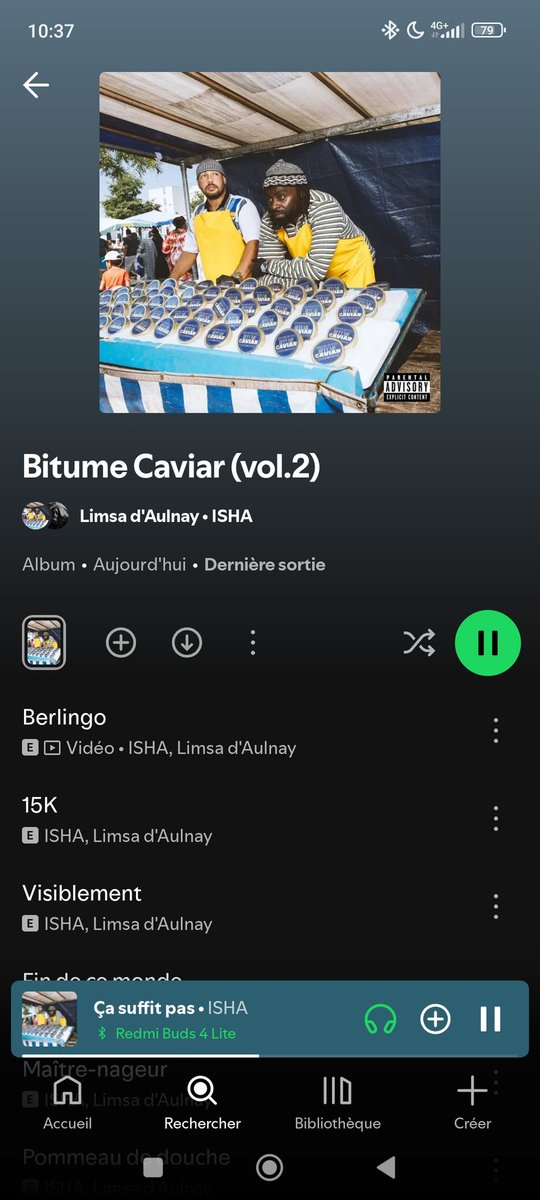 C'est extraordinaire ce que viennent de sortir Isha et Limsa