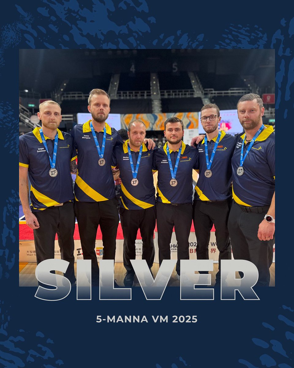 Sverige tar VM-silver i 5-manna 🥈🇸🇪 

Det blev tyvärr förlust i finalen mot Frankrike med 2-0.