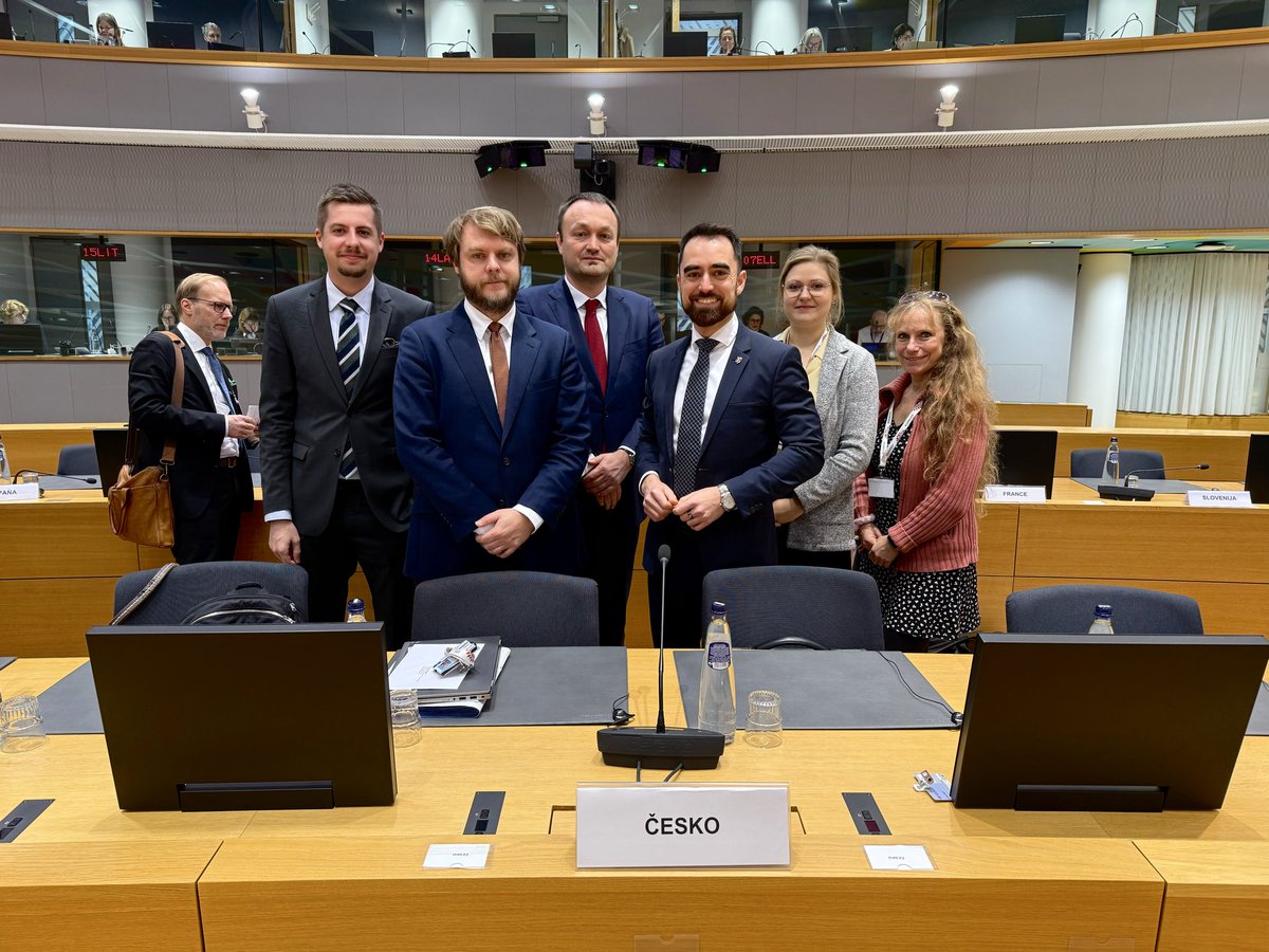 Czech Permanent Representation to the EU tweet media