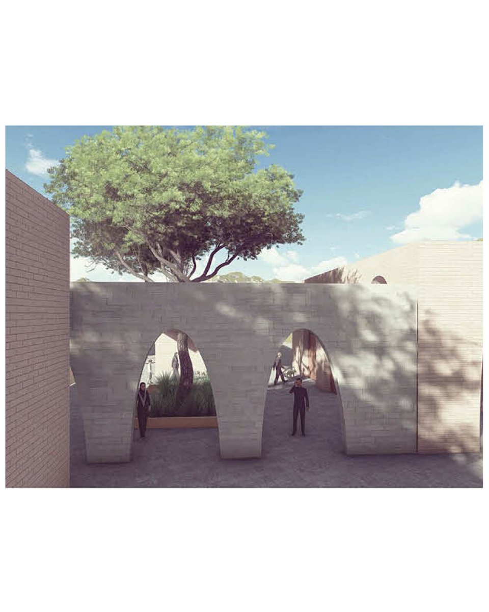 unixyzglobal's tweet image. 2/The design maps war-affected zones and transforms them into spatial experiences that communicate memory, reflection, and resilience.