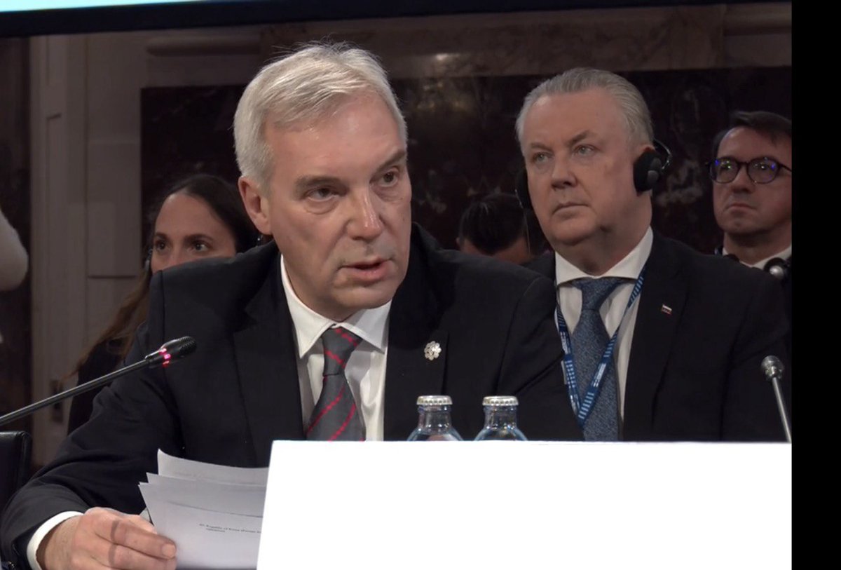 🎙 Заммининдел России А.В.#Грушко в ходе выступления на пленарном заседании СМИД ОБСЕ:

💬 ОБСЕ превращена в инструмент гибридной войны и принуждения. «Свобода выбора» в глазах Запада – это билет в один конец, в сторону полного подчинения.

t.me/MID_Russia/703…